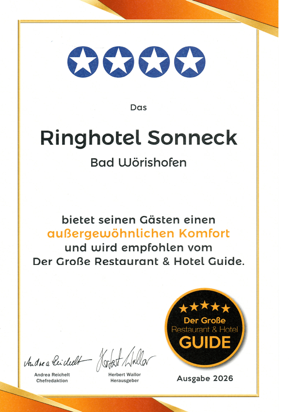 Großer Guide 2026 Sonneck Hotel